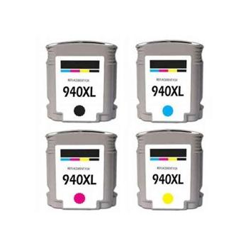 KAK kompatibilní cartridge s HP C4906AE (č.940XL), čip černý (black)