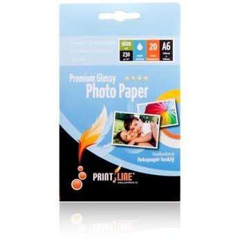 Foto papíry PRINTLINE A6 Premium glossy 230g/m2, lesklý