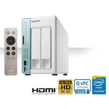 Disková stanice QNAP TS-251A-2G, bílý (white)