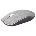 RAPOO 3510 Plus Grey/ 1000 dpi/ bezdrátová/ 2,4 GHz/ textilní povrch/ šedá