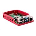 RASPBERRY case Original bílá/růžová pro Raspberry Pi 4 B