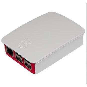 RASPBERRY case Original bílá/růžová pro Raspberry Pi model B+, Rpi 2 B, Rpi 3 B, Rpi 3 B+