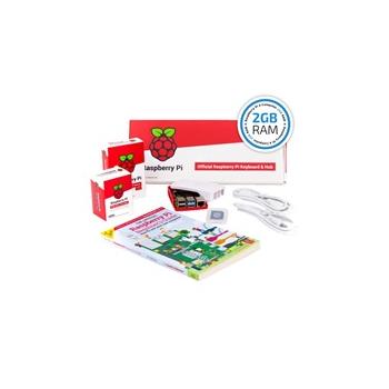 Mini počítač RASPBERRY Pi 4B/2GB Desktop Kit, malino