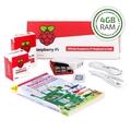Raspberry Pi 4B/4GB Desktop Kit, malinový/bílý