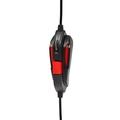 RED FIGHTER, H2 hernďż˝ sluchďż˝tka s mikrofonem, ovlďż˝dďż˝nďż˝ hlasitosti, ďż˝erno-ďż˝ervenďż˝, 3.