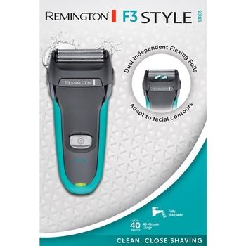 Planžetový holící strojek REMINGTON F3000, černá/zelená (black/green)