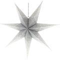 Vánoční osvětlení RETLUX hvězda 10LED, bílo-stříbrný