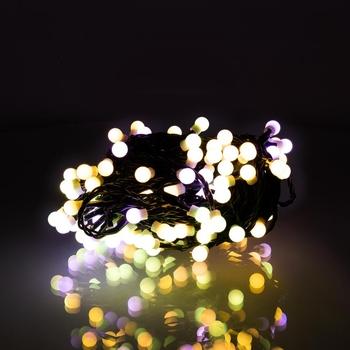Vánoční osvětlení RETLUX Vánoční řetěz 100LED cherry, multicolour