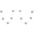 Vánoční osvětlení - koule RETLUX RXL 238 Sříbrné Koule 10LED WW TM