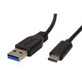 Obrázek k produktu: OEM  kabel USB A - USB C, 0,5m, černý