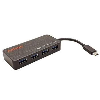 USB HUB ROLINE  USB 3.0 HUB Type C + zdroj