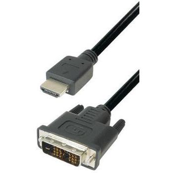  ROLINE  DVI - HDMI kabel 3m