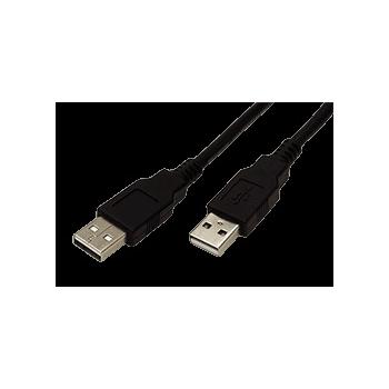 USB kabel ROLINE propojovací A(M) - A(M), černý (black)