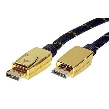 Kabel ROLINE Gold DisplayPort kabel, DP(M) - DP(M)