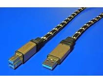 Obrázek k produktu: ROLINE  GOLD USB 3.0 kabel 0,8m