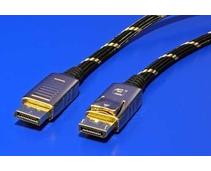 Obrázek k produktu: ROLINE  Gold DisplayPort v1.2 kabel 1m