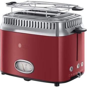 Opékač topinek RUSSELL HOBBS Retro Ribbon Red 21680-56