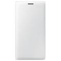 SAMSUNG flipové pouzdro s kapsou pro Galaxy J7 2016 bílé (white)