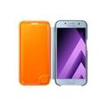 SAMSUNG flipové neonové pouzdro pro A5 2017 modré (blue)