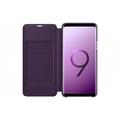 Samsung Flipové pouzdro LED View pro S9+ Purple