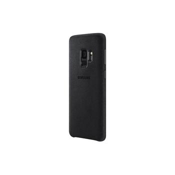 Samsung Zadní kryt - kůže Alcantara pro S9 Black