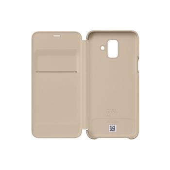 Samsung Flipové pouzdro pro A6 Gold