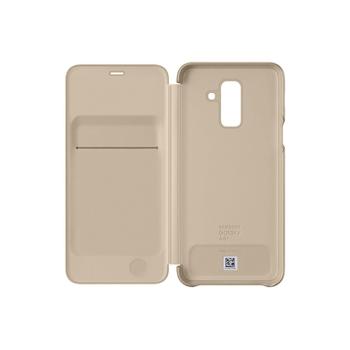 Flipové pouzdro pro Samsung SAMSUNG Wallet Cover pro A6+, zlatá (gold)