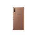  SAMSUNG Flipový kryt pro Galaxy A7 2018, zlatý (gold)
