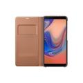  SAMSUNG Flipový kryt pro Galaxy A7 2018, zlatý (gold)