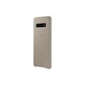 Samsung Leather Cover S10+ Gray