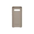 Samsung Leather Cover S10+ Gray