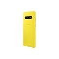 Samsung Leather Cover S10+ Yellow