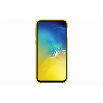 Kožený kryt na mobil SAMSUNG Leather Cover S10e, žlutá (yellow)