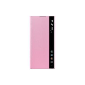 Pouzdro SAMSUNG Clear View Cover pro Galaxy Note10, růžový (pink)