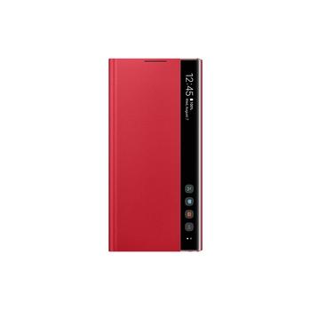 Pouzdro SAMSUNG Clear View Cover pro Galaxy Note10, červená (red)