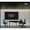 65'' LED Samsung WM65R-W - Flip2 - bundle - dotekový display + wallmount + tray