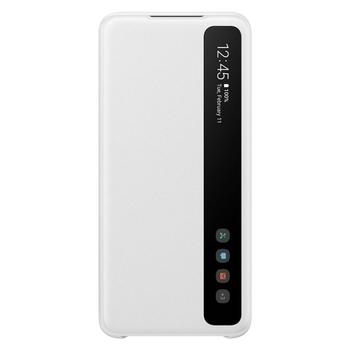Pouzdro pro Samsung SAMSUNG Flipové pouzdro Clear View pro S20+, bílý (white)