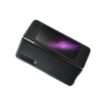 Samsung Kožený kryt pro Galaxy Fold Black