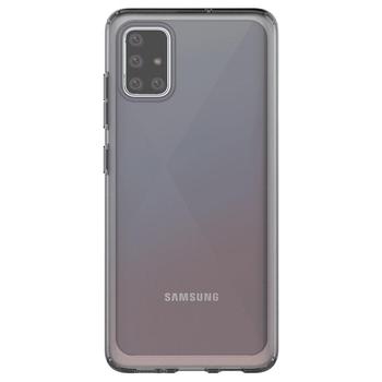 Pouzdro pro Samsung SAMSUNG Poloprůhledný zadní kryt pro Galaxy A51, černý (black)