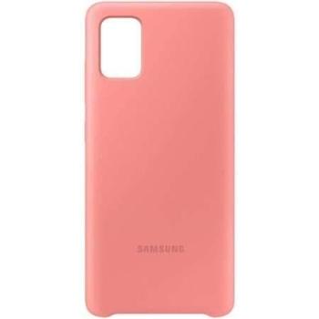 Samsung Silikonový kryt pro Galaxy A71 Pink