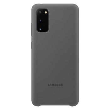 Pouzdro pro Samsung SAMSUNG Silikonový kryt pro S20, šedý (gray)