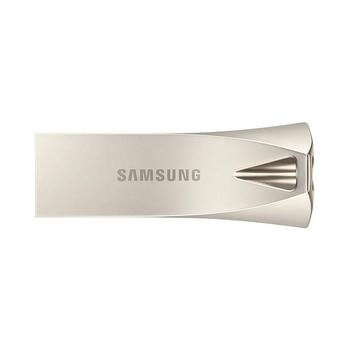 Přenosný flash disk SAMSUNG BAR Plus 128GB Champagne Silver