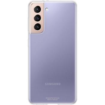 Pouzdro pro Samsung SAMSUNG Průhledný zadní kryt pro S21, Transparentní