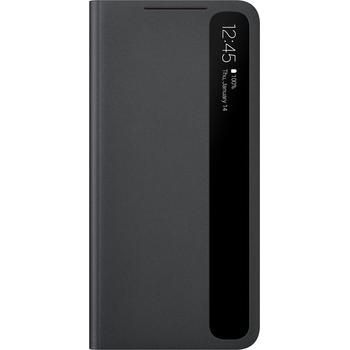 Pouzdro pro Samsung SAMSUNG Flipové pouzdro Clear View pro S21+, černý (black)