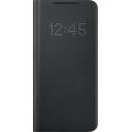 Pouzdro pro Samsung SAMSUNG Flipové pouzdro LED View pro S21+, černý (black)
