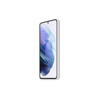 Samsung Silikonový zadní kryt pro S21+ Light Gray