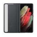 Samsung Flipové pouzdro Clear View pro S21 Ultra Black