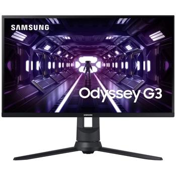 Samsung Odyssey G3/ 24"/ 1920x1080/ VA/ 1ms/ 250 cd/m2/ HDMI/ DP/ VGA/ PIVOT/ černý