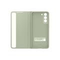 Samsung Flipové pouzdro Clear View S21 FE Olive Green