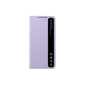 Pouzdro pro Samsung SAMSUNG Flipové pouzdro Clear View S21 FE, fialové (purple)